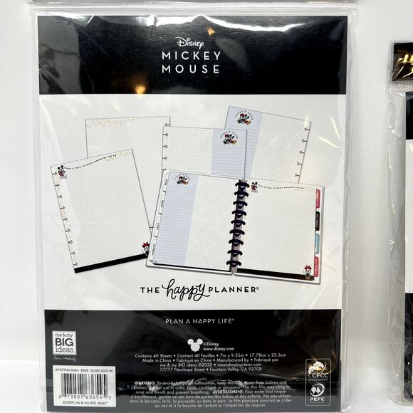 The Happy Planner Lot of 4 MAMBI Stickers Companion Accessories Disney NEW RARE - Picture 6 of 11